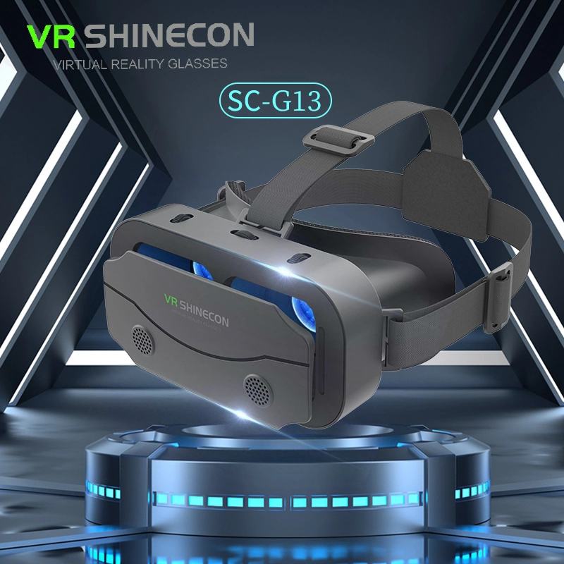 2023 New Style Vr Cardboard Virtual Reality Box Smart Videos 3D Vr Glasses Immersive Experience Vr Headset with Headphone