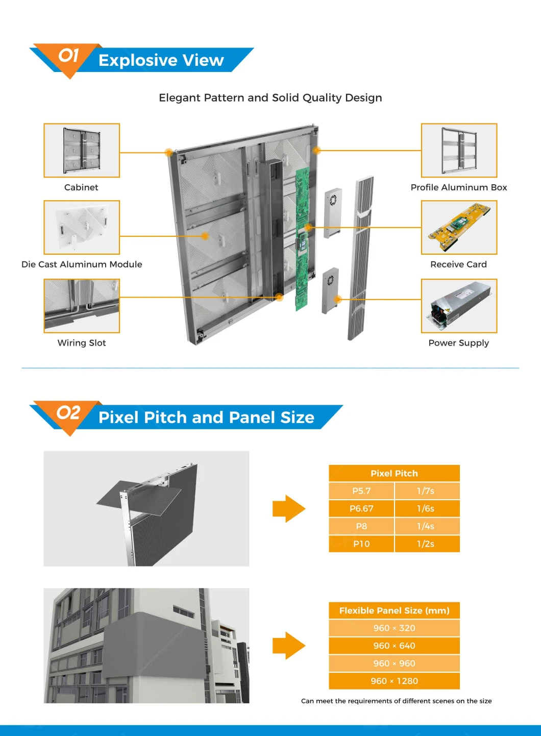 Naked Eye 3D Waterproof P5.7 P6.66 P8 P10 LED Display LED Giant Digital Screen 5.7mm Video Wall Large Outdoor LED Signs