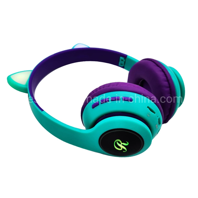 Portable Folding Bluetooth Headphones with Built in FM Radio TF Active Noise Cancelling Outdoor Headband Wireless Headset