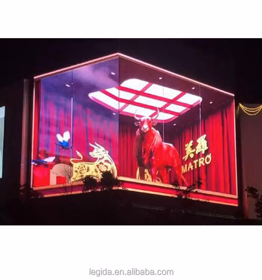 無料 3D メガネ IP65 防水広告 LED 6,667 ミリメートルビデオウォールスクリーンデジタル信号屋外 P6 LED スクリーン