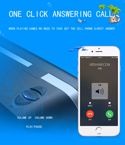 携帯電話用薄型 VR X ボックス仮想現実 3D メガネ
